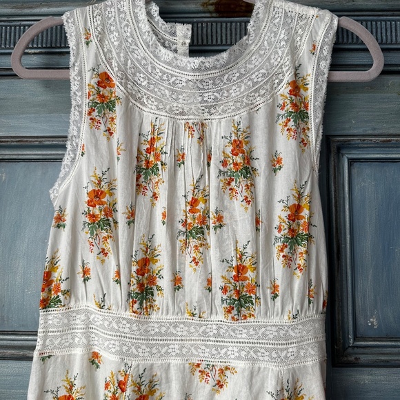 Doen Lilliane Dress Petit Bouquet de Chamonix Size XL NWT - Picture 8 of 13